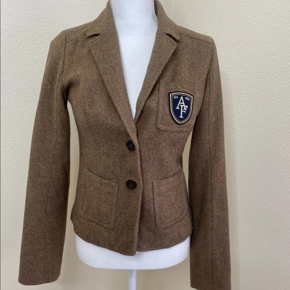 Abercrombie & Fitch Wool Blazer Jacket
